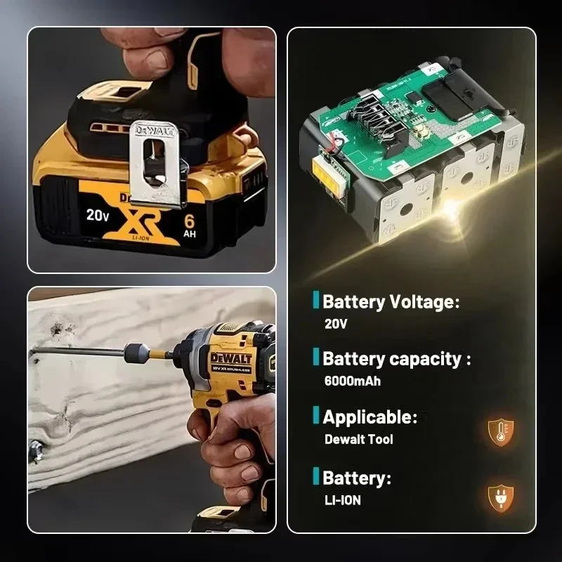 100% Original 20V 6.0Ah MAX Ba - 60V 50Ah Electric Scooter Battery recension och pris