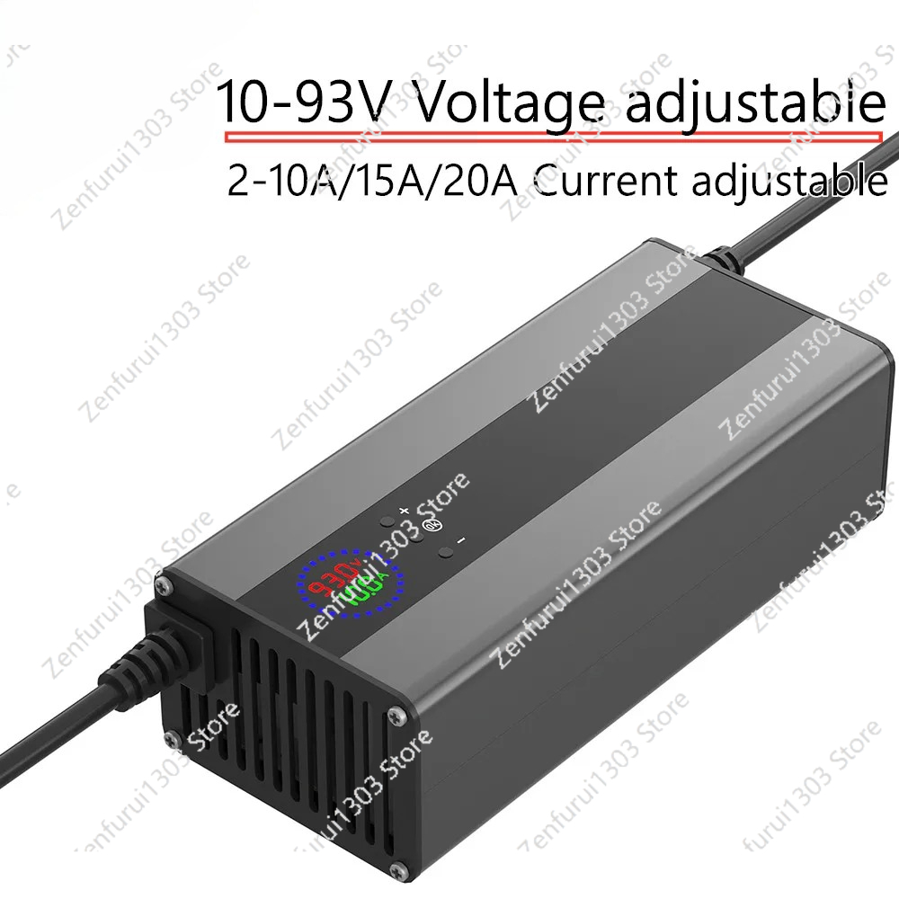 15A Curren Voltage Adjustable  - 72V 15A Fast Charger recension och pris