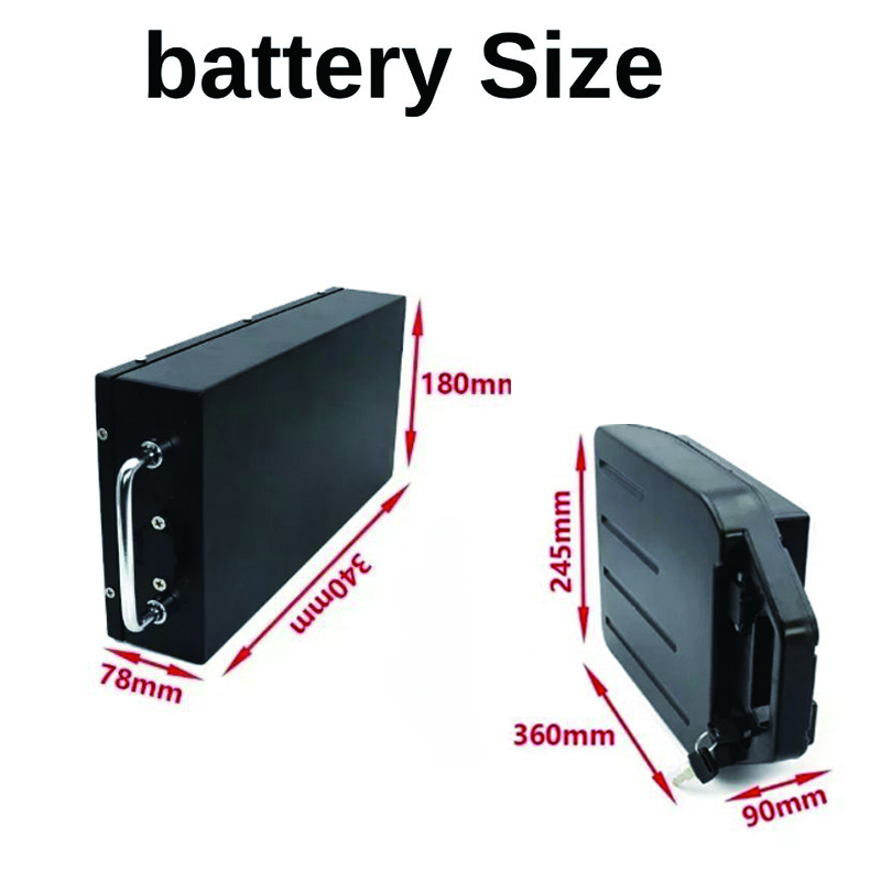 For 100% HarleyBattery 60V 20A - 60V 50Ah Electric Scooter Battery recension och pris