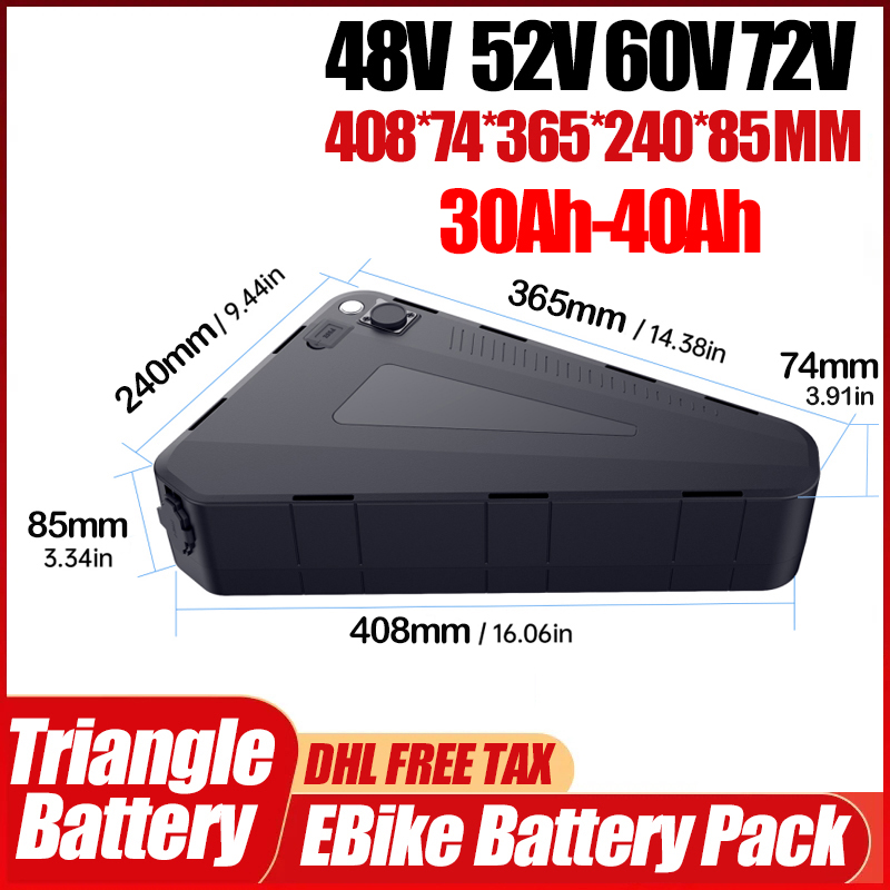 Electric Bicycle 60v 72v 3000w - 72V 50Ah 21700 Lithium Battery recension och pris