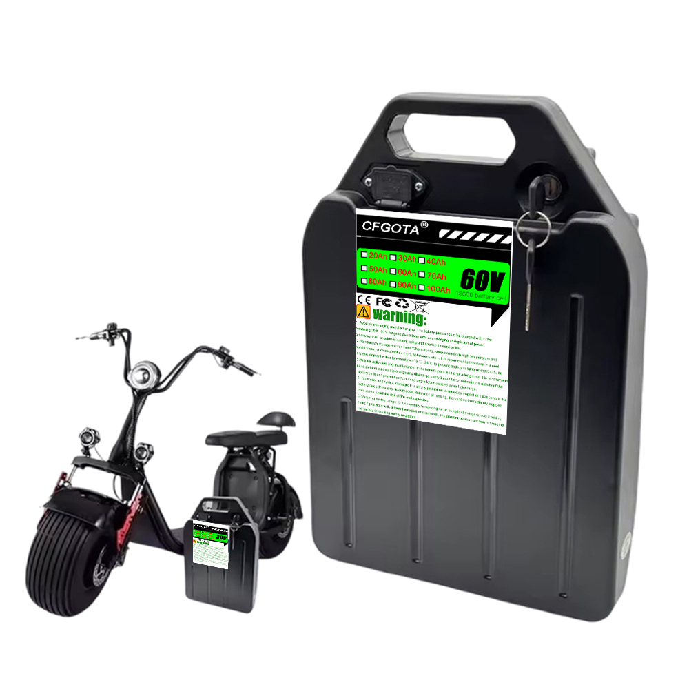 Electric vehicle lithium batte - 60V 50Ah Electric Scooter Battery recension och pris