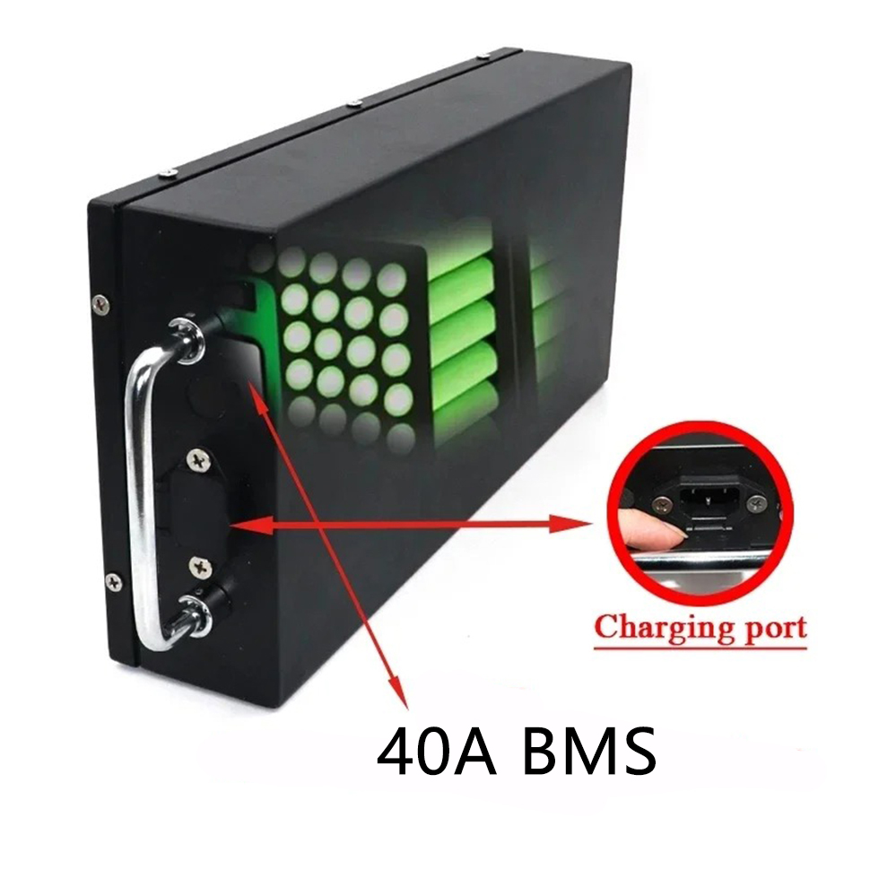 New 60V 30Ah 40Ah 10Ah Electri - 60V 50Ah Electric Scooter Battery recension och pris