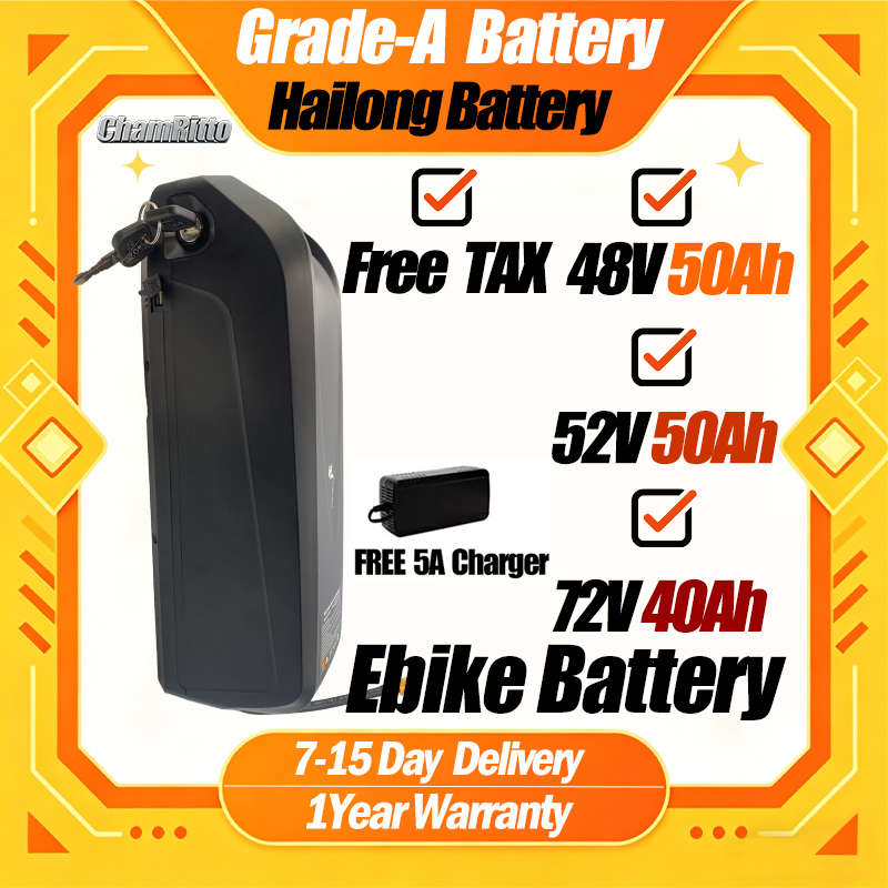48V 50AH 52V 36V 30AH Ebike Ba - 72V 50Ah 21700 Lithium Battery recension och pris