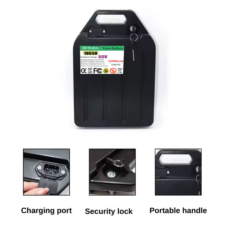 HarleyBatteryCitycocoElectricB - 60V 50Ah Electric Scooter Battery recension och pris