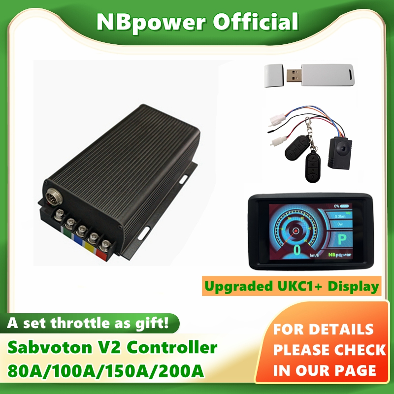 Sabvoton(MQCON) V2 72V 80A 100 - 72V 100A Sabvoton Controller recension och pris
