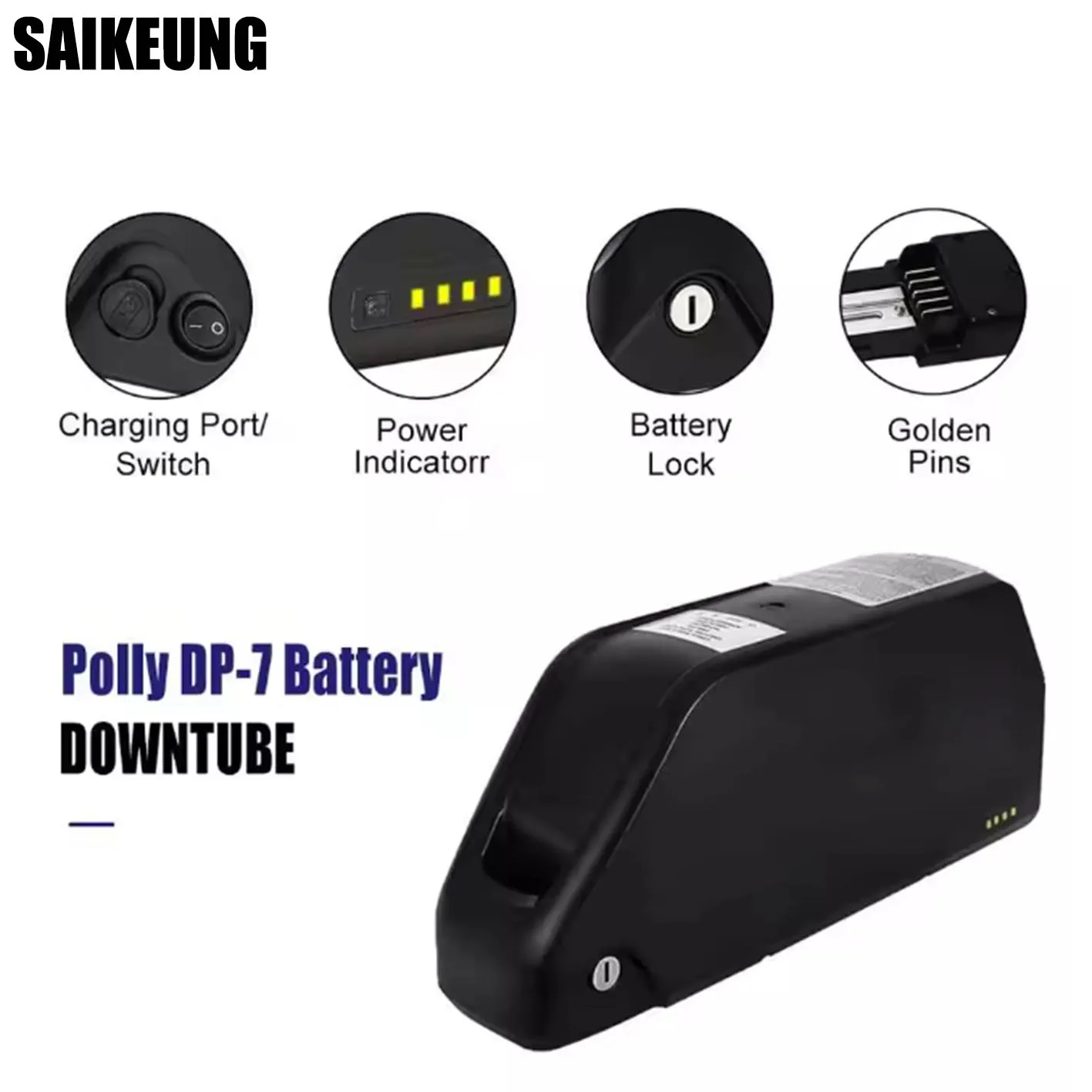 Electric bicycle bike battery  - 72V 50Ah 21700 Lithium Battery recension och pris