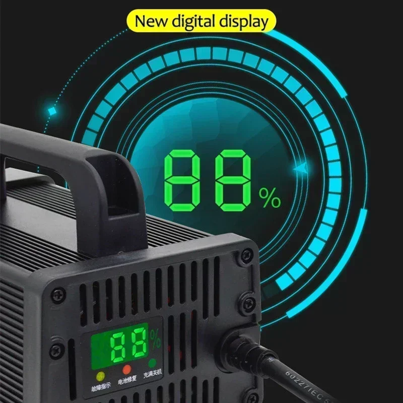 48V 60V 72V Electric Vehicle L - 72V 15A Fast Charger recension och pris