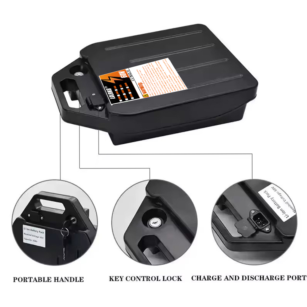 Electric vehicle lithium batte - 60V 50Ah Electric Scooter Battery recension och pris